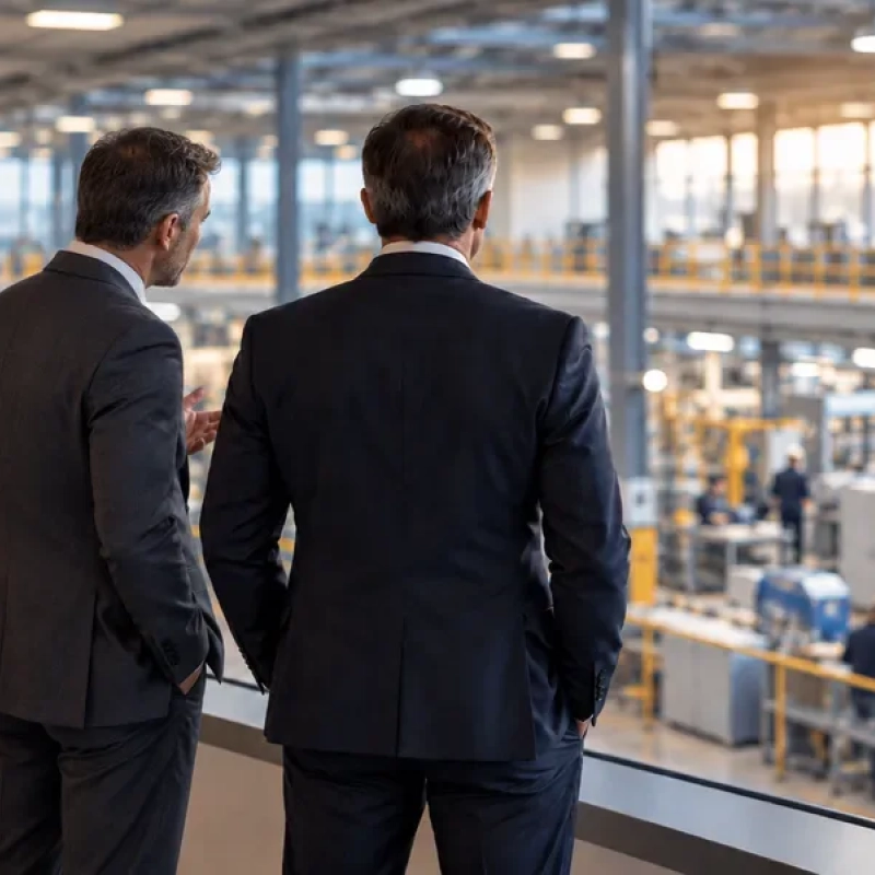 Direction strategique sur site industriel